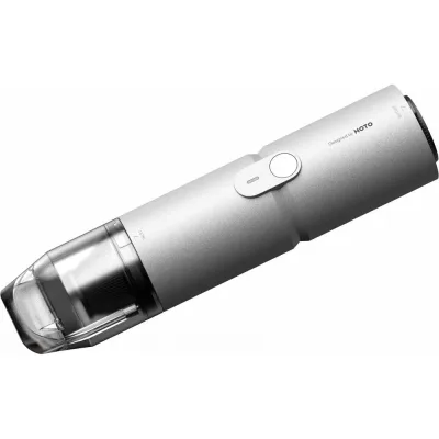 Многофункциональная капсула со сжатым воздухом HOTO Cordless Air Duster и Vacuum (серый, 4-в-1: пылесос, надувание, воздуходувка, вакуумная герметизация, мощность всасывания 12000 Па, QWCXA001) HOE0018US-S