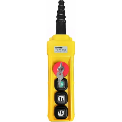 Пульт управления OCALIFT 2 кнопки, 2 скорости, стоп, ключ, старт, IP55 TNHA1-61YS