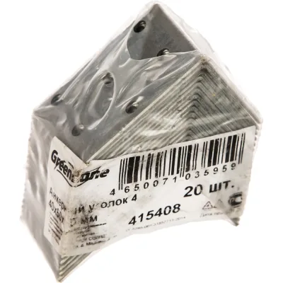 Анкерный уголок Rock 4, 40х60х40 мм 20 шт. 415408
