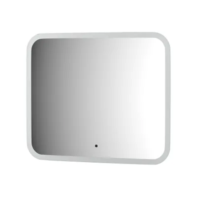 Зеркало с матированием и LED-подсветкой DEFESTO 19W (60x50 см) (ИК - выключатель) (Теплый белый свет) DF 3813RH