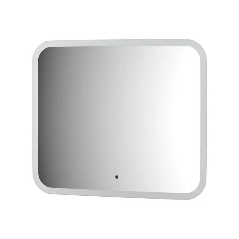 Зеркало с матированием и LED-подсветкой DEFESTO 19W (60x50 см) (ИК - выключатель) (Теплый белый свет) DF 3813RH