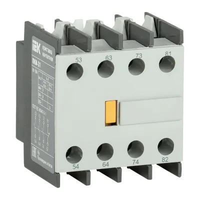 Приставка IEK ПКИ-31 дополнительные контакты 3з+1р KPK10-31
