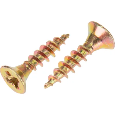 Универсальный саморез KRANZ 3x16, желтый цинк, 500 шт. KR-01-3311-010