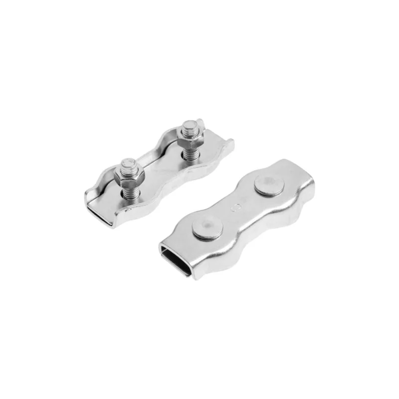 Соединитель ARNO INDUSTRIES 6 мм 15 шт троса двойной Duplex для соединения и натяжения стальных тросов. оцинкованная сталь оцинкованное покрытие AF1900600035007