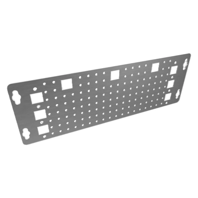 Плата монтажная КЭАЗ перфорированная OptiBox Pro 12 24 36 48 60 модулей 379858