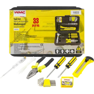Набор инструментов WMC TOOLS 33пр. WMC-1033(50000)