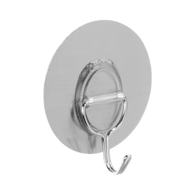Крючок самоклеящийся VETTA d 6,5 см, ПВХ 440-352