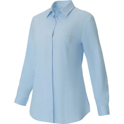 Рубашка СОЮЗСПЕЦОДЕЖДА КОТПРОФИ КЛАССИК (KOTPROFI CLASSIC) женская sky blue (голубая), 40 (XS) 2000873821427