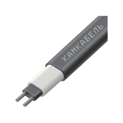 Саморегулирующийся нагревательный кабель Камкабель TENon Light 26 Вт/м 50м 1Х1П6+Ж01200000050