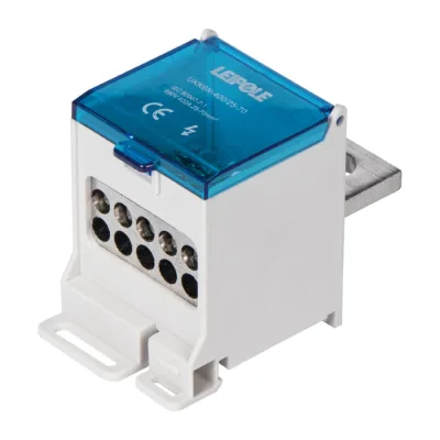 Распределительный блок Leipole (коробка) 400А 690В на DIN-рейку UKK6G-400/25-70/16x10 5012.054