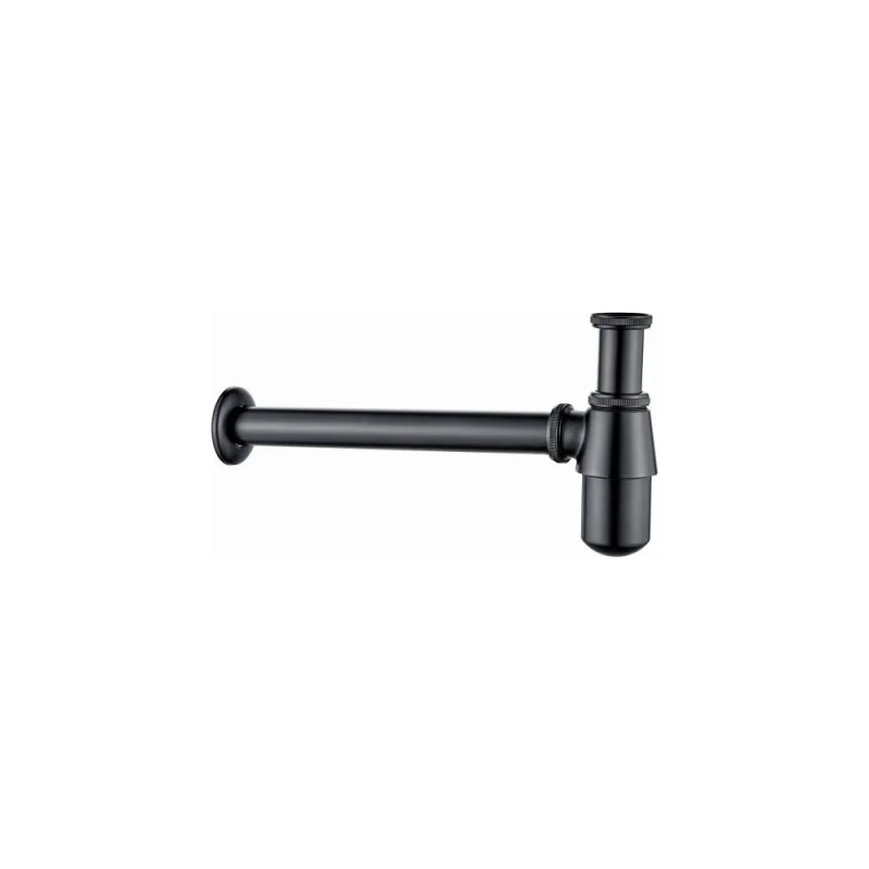 Сифон для умывальника Ledeme черный L80B 713726