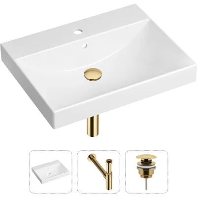 Врезная раковина для ванной, комплект 3 в 1 Lavinia Boho Bathroom Sink 21520581