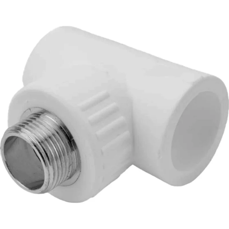 Комбинированный тройник РОСТерм ПП D20х1/2 х20 НР teecombPPR20-1/2out