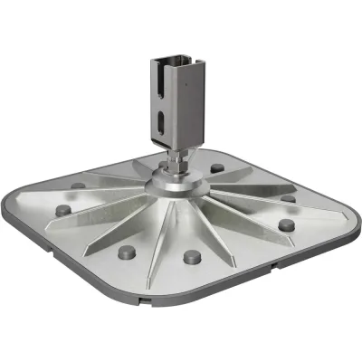 Кровельная опора с вертикальным кронштейном Fachmann solid foot 350x350 б/ц 04.015