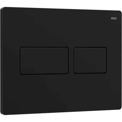 Панель смыва RIVO SYSTEMS lux черный матовый (matte BLACK) 301005