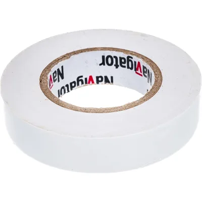 Изолента ПВХ Navigator 15мм 20м белая NIT-B15-20/WH 71102