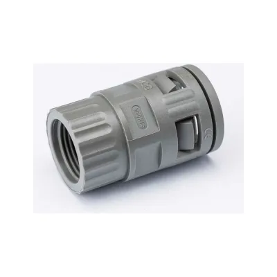 Муфта для гофрированных труб коннектор прямой внутр. Weyer wqg3-m20g/ad21.2 we0705400 m20x1.5 WE1200700