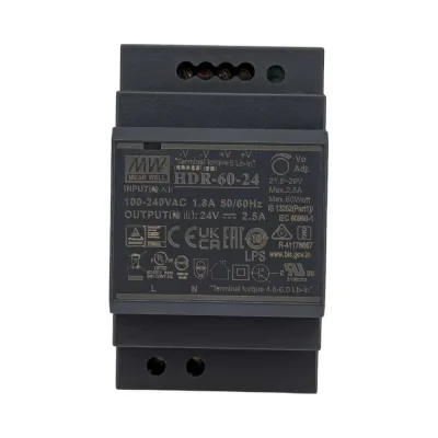 Блок питания GEKON адаптер 220/24 В, 3.83 А, 92 Вт HDR-100-24