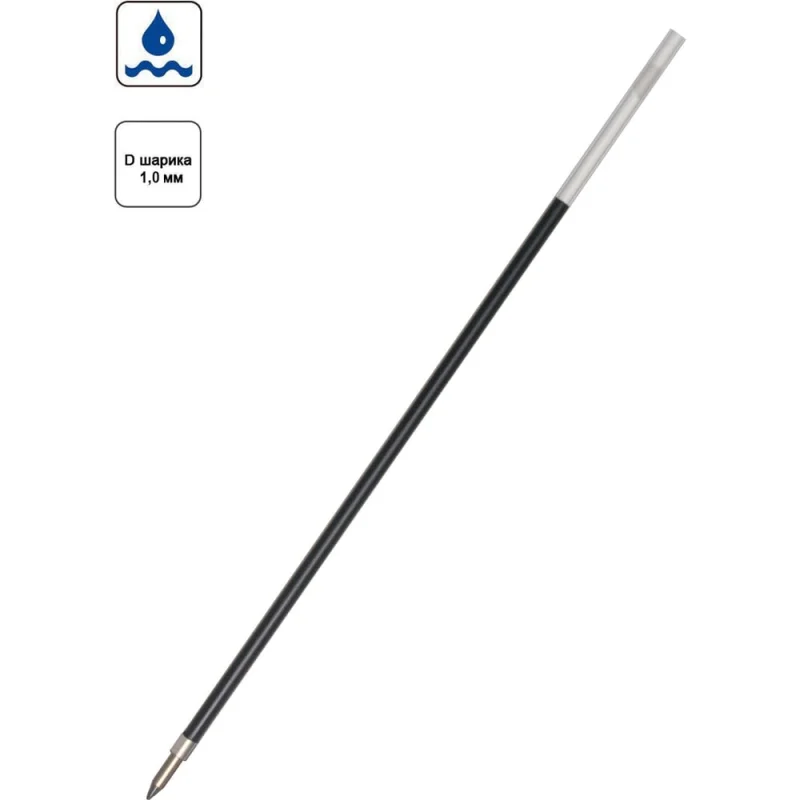 Стержень для шариковой ручки Penac soft glider, soft glider, stick ball, ch-6, синий 12 шт в упаковке BR14010-03