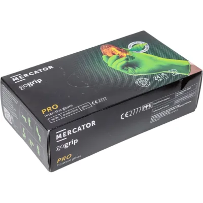 Профессиональные нитриловые перчатки gogrip, зеленые, размер XXL, 25 пар RP30029006_0001
