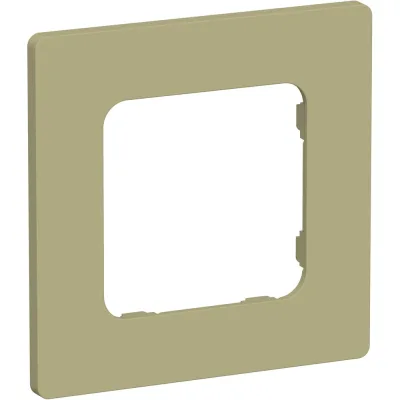 Рамка IEK FLITE 1-местная РУ-1-К-ФлО оливковый FI-M12-32-20-K26