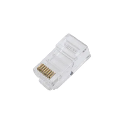 Коннектор А1, RJ-45, 5E кат., 8p8c, 6 мкм, для одножильного кабеля, уп/ 100 шт A1-LPU5E-2