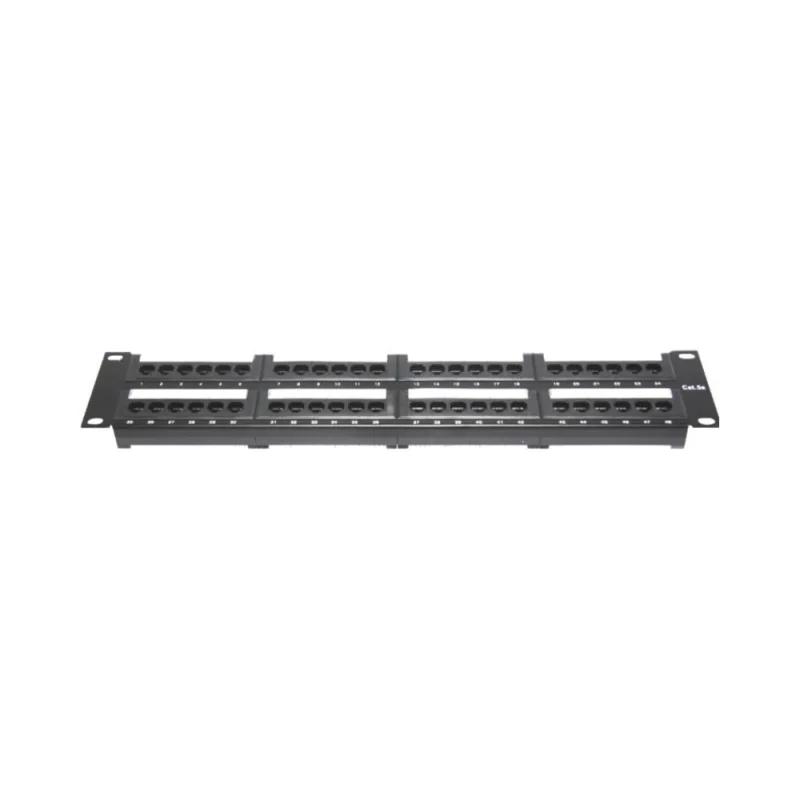 Патч-панель Netlink 19", 2u, 48 портов, сат5е 00000001016