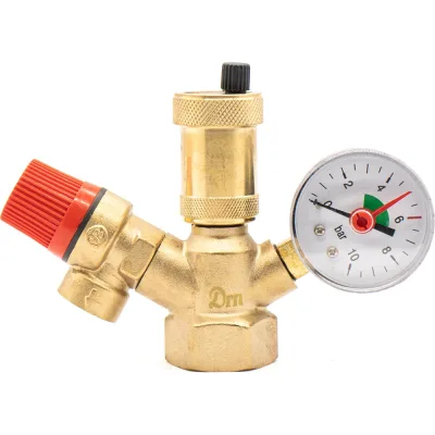 Группа безопасности для котла Doron 1", 1.5 бар, МИНИ 016199