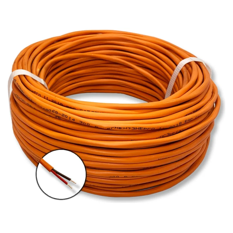 Кабель ПРОВОДНИК кпснг(a)-frls огнестойкий, 1x2х0.5 мм2, 2м OZ43830L2