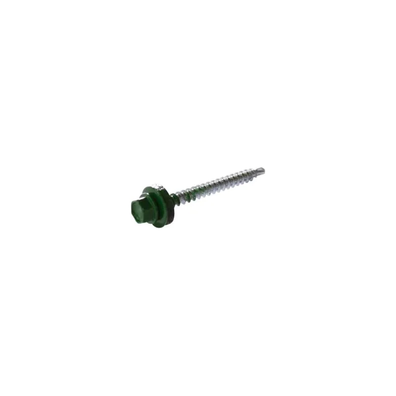 Саморез ШГК Доброга 4,8x35 RAL6005 Темно-зеленый 10 шт ЦБ-00022390