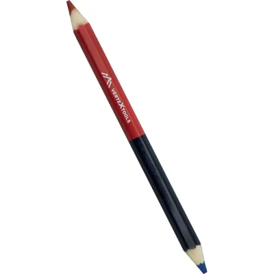 Карандаш строительный vertextools двухцветный, 3 шт. 0308-3