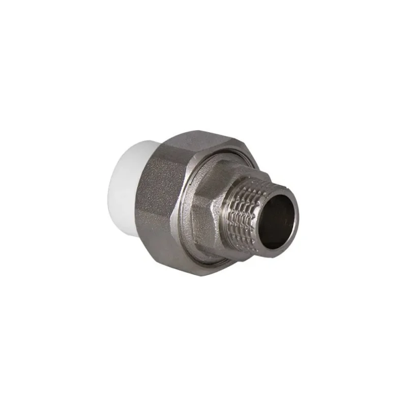 Муфта комб. разъемная TEBO ППР нар.р. 25x3/4" T-ППР.Мрн.25.3.4.Б.Tr