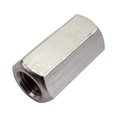 Гайка DINFIX DIN 6334, соединительная/удлиняющая, нерж. А2, М12 00-00001454