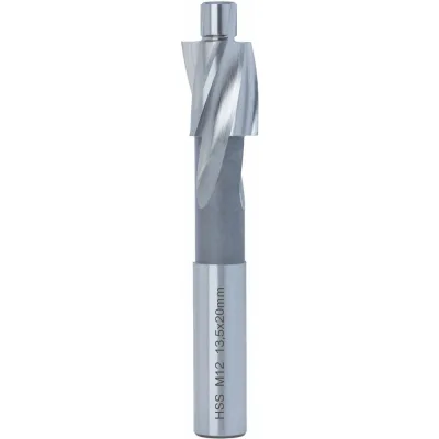 Цековка проходная средняя MASTER-TOOL 180гр. M12 13.5/20мм HSS-G 102414PRO