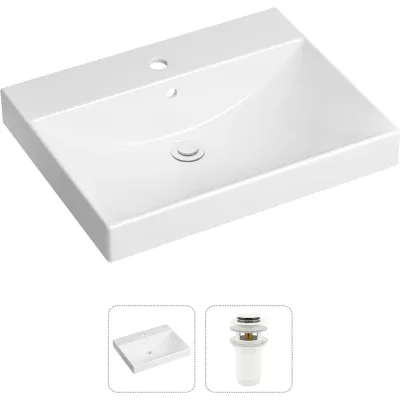 Врезная раковина для ванной Lavinia Boho Bathroom Sink в комплекте 2 в 1 21520896