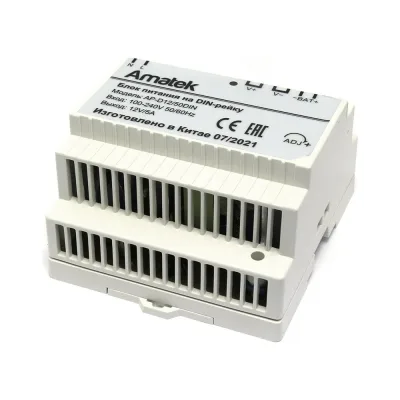 Стабилизированный блок питания Amatek AP-D12/50DIN 12В / 5А 7000557