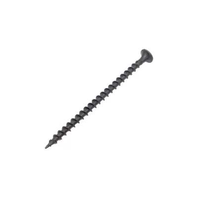 Саморез для ГКЛ STEELREX крупная резьба, оксид, 4,2x70 мм, 100 шт. 0103042070B300010016