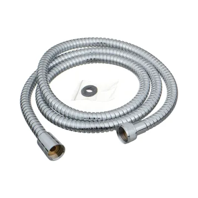 Шланг для душа Melodia della vita LUXURY FLEXIBLE 1/2"х1/2" конус, нерж. d14 мм, L150 см, 2-й зажим MKPBL 34421