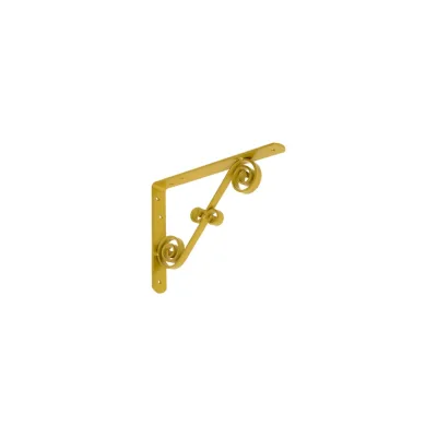 Кронштейн фигурный DOMART 200x150 мод.9 золото 4620031740742