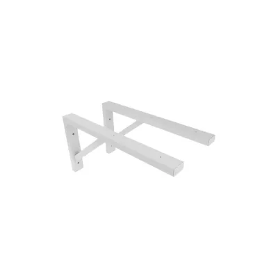 Кронштейн Life Metall для полки, столешницы, усиленный, 50 см, белый LM-K1.06