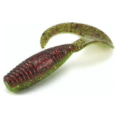 Съедобные искусственные твистеры LUCKY JOHN LJ Pro Series J.I.B TAIL 2.0in, цвет T44, 10шт. 140122-T44
