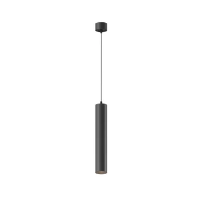 Светильник светодиодный подвесной Maytoni Focus Led 4000К 12 Вт 4 кв.м черный IP20 (P072PL-L12B4K-1)