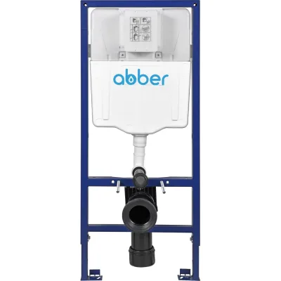 Инсталляция для подвесного унитаза ABBER пневматическая AC0108