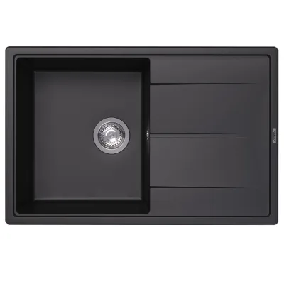 Кухонная мойка ABBER Quarz AQ2904B черная