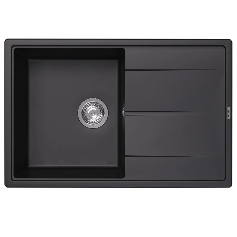 Кухонная мойка ABBER Quarz AQ2904B черная