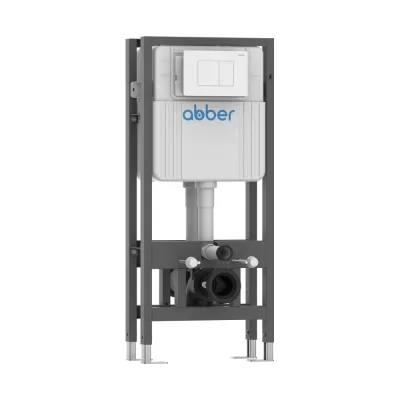 Инсталляция двойная самонесущая для двух подвесных унитазов ABBER AC0106