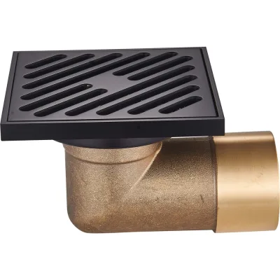 Трап для душа RAGLO 10x10 см, черный R606.10.06
