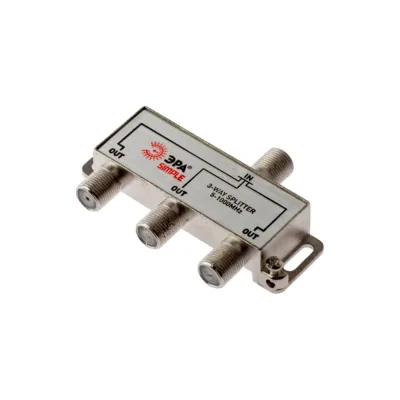 Делитель ЭРА ТВ х 3 под F разъем, 5-1000 МГц, simple DSF02 Б0048321