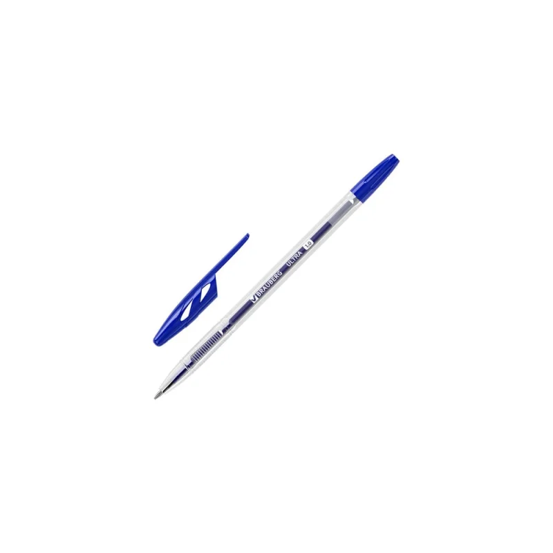 Ручка шариковая BRAUBERG Ultra, синяя, узел 1 мм 143558