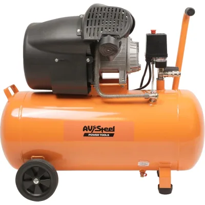 Компрессор AV Steel (50л/ 8 бар/420 л) AV-965115